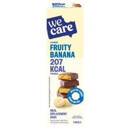 Wecare Fruity Banana Meal Replacement Bars