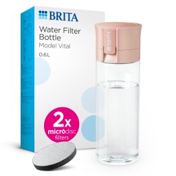 Brita Waterfilterfles Vital Abrikoos + 2 MicroDisc Filters