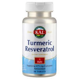 Kal Kurkuma & Resveratrol Tabletten