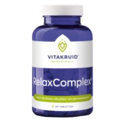 Vitakruid RelaxComplex oa Magnesium Tauraat & Vitamine D3