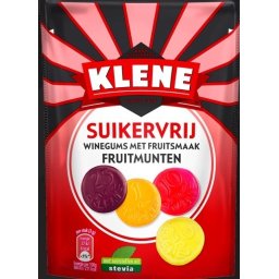 Klene Fruitmunten Suikervrij