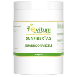 Elvitum Sunfiber AG Guarboonvezels Poeder