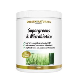 Golden Naturals Supergreens & Microbiotica Poeder