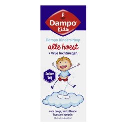 Dampo Kind Kindersiroop Alle Hoest + Vrije Luchtwegen