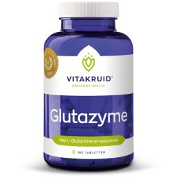 Vitakruid Glutazyme oa Spijsverteringsenzymen en L-Glutamine 180