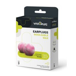 Vitaplus Earplugs Mouldable Wax