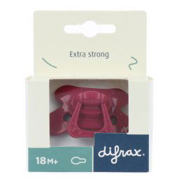 Difrax Fopspeen Natural 18+ Maanden Uni Wildberry
