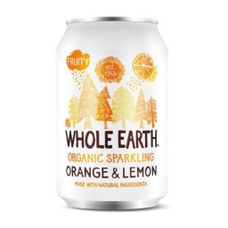 Whole Earth Organic Sparkling Orange & Lemon