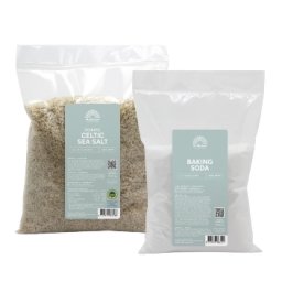 Mattisson HealthStyle Celtic Sea Salt Grof en Baking Soda Combi Set