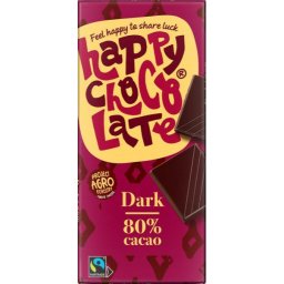 Happy Chocolate Dark 80% Cacao
