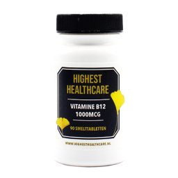 Highest Healthcare Vitamine B12 1000mcg Smelttabletten