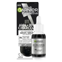 Garnier PureActive AHA + BHA Charcoal Anti-Onzuiverheden Serum