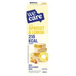 WeCare Meal Replacement Bars Apricot & Lemon
