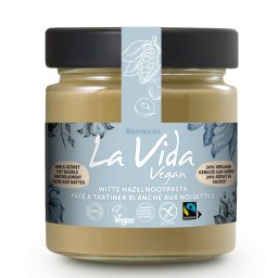 La Vida Vegan Witte Hazelnootpasta