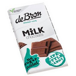 De Bron Suikervrije Tablet Milk Chocolate