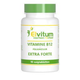 Elvitum Vitamine B 12 Extra Forte Zuigtabletten