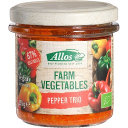 Allos Groentepread Paprika Trio