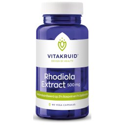 Vitakruid Rhodiola extract 500 mg 3% Rosavin 1% Salidroside