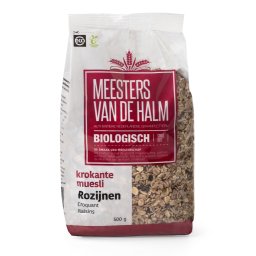 De Halm Muesli Krokant Met Rozijnen