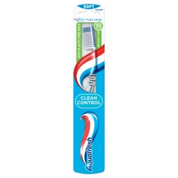 Aquafresh Clean Control Tandenborstel Soft - 100% plasticvrije verpakking