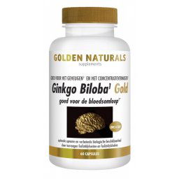 Golden Naturals Ginkgo Biloba Gold Capsules