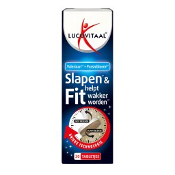 Lucovitaal Slapen & Helpt Fit Wakker Worden Tabletten