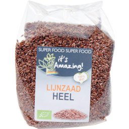 Its Amazing Lijnzaad Heel Bio