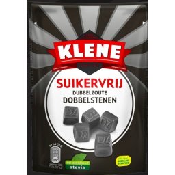 Klene Dubbelzoute Dobbelstenen Suikervrij