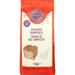 Your Organic Nature Volkoren Tarwemeel Biologisch