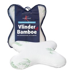 Lucovitaal Vlinder Bamboe Gezondheidskussen