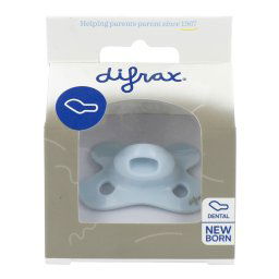 Difrax Fopspeen Dental Newborn - Pure Ice