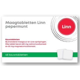 Linn Maagtabletten Pepermunt