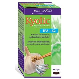 MannaVital Kyolic EPA + K2 Capsules