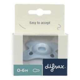 Difrax Fopspeen Natural 0-6 Maanden Natural Uni Ice