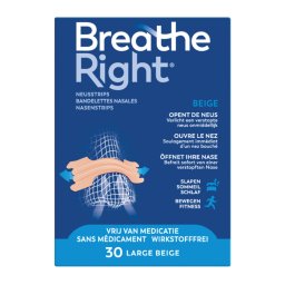 Breathe Right Neusstrips Normale Huid - Large