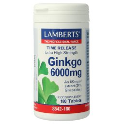 Lamberts Ginkgo 6000mg Time Release Tabletten