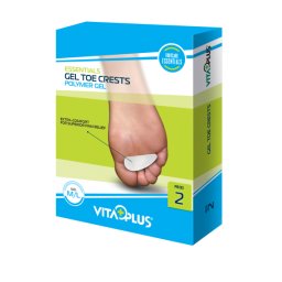 Vitaplus Essentials Gel Toe Crests Polymer Gel maat S/M