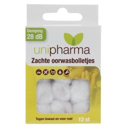 Unipharma Zachte Oorwasbolletjes