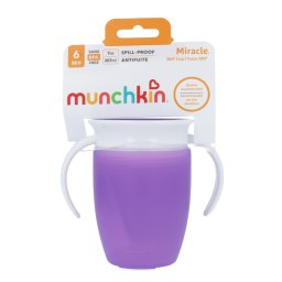 Munchkin Miracle 360° Oefenbeker Paars