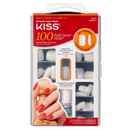 Kiss 100 Full Cover Nails Short Square
