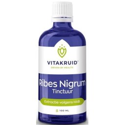 Vitakruid Ribes Nigrum Zwarte bes tinctuur 1:10 100