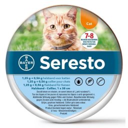 Bayer Seresto Teken- en Vlooienband Kat