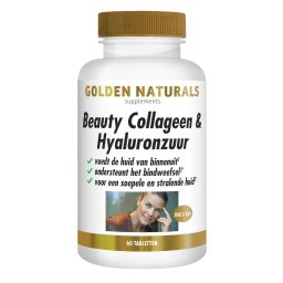 Golden Naturals Beauty Collageen & Hyaluronzuur Tabletten