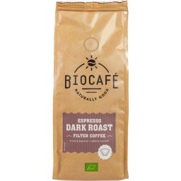 Biocafé Filterkoffie Espresso Dark Roast