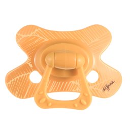 Difrax Fopspeen Natural 12+ Maanden Apricot Veins