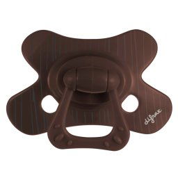 Difrax Fopspeen Natural 18+ Maanden - Chocolate Lines