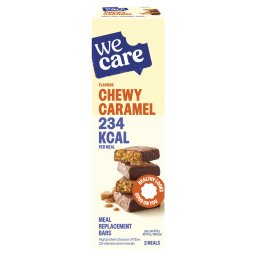 Wecare Meal Replacement Bars Chewy Caramel