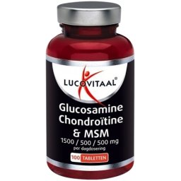 Lucovitaal Glucosamine Chondroïtine en MSM Tabletten