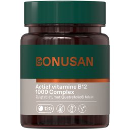 Bonusan Actief vitamine B12 1000 Complex Zuigtabletten