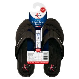 Lucovitaal Orthopedische Slippers Maat 45-46 Zwart
